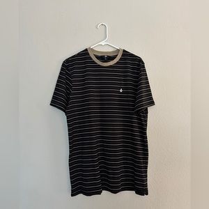 VOLCOM Thorne Mens Black T-Shirt